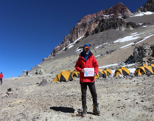 DEREK MAHON CONQUERS ACONCAGUA, HIGHEST MOUNTAIN OUTSIDE THE HIMALAYA'S