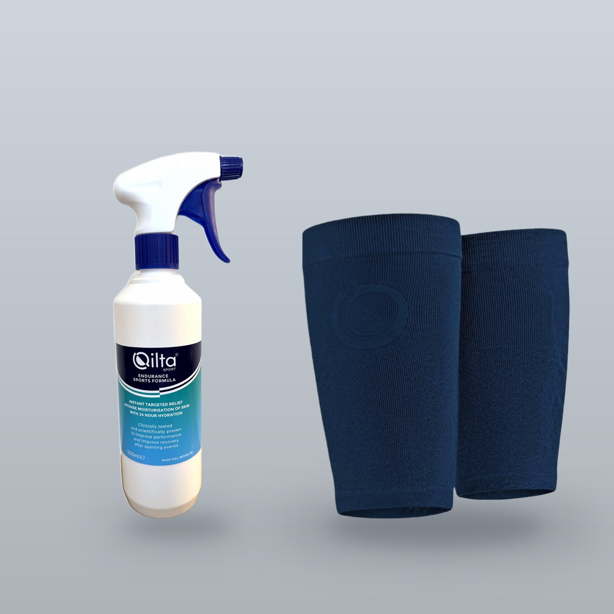 QILTA CORE Thigh Bundle with formula spray and thigh sleeves